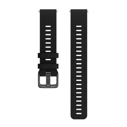 910106980-Wristband-Silicone-20mm-Night-Black-M_L Correa Pacer de silicona Polar 20 mm – Negro