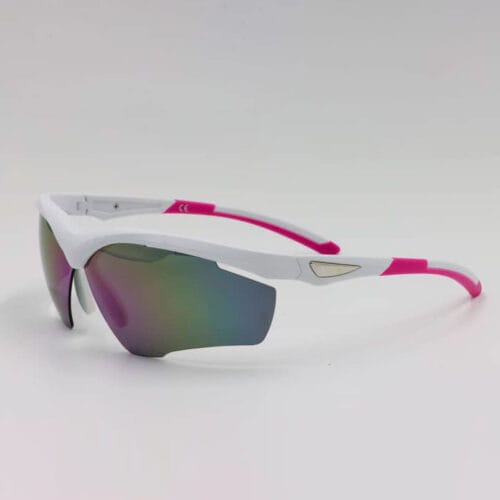 SS908blanco-rosa-frontleft-800px Lente de Sol Deportivo Blanco SS908