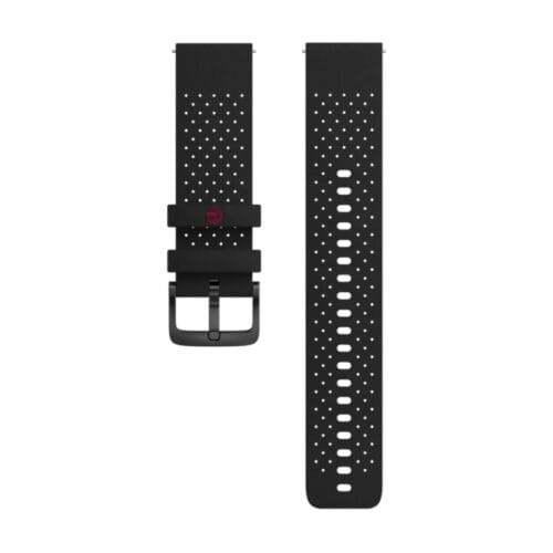 Strap-Vantage-V3-Negro Polar Correa de Silicona Negra 22 mm para Polar Vantage V3